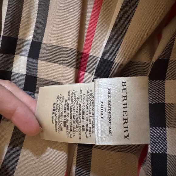 Burberry Sandringham Double-Breasted Trench Coat in mid-length size uk 10 - Picture 7 of 11